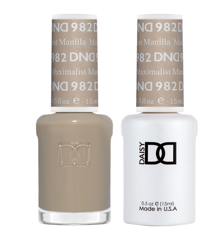 DTM・DAW shellac DND Duo - Maximalist Manilla #982 – Toronto Nail & Beauty Supply