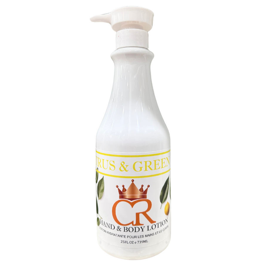 Crown Hand & Body Lotion (25oz/ 739ml) - Citrus & Green Tea