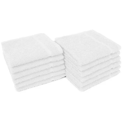Spa Basix Ultra-Premium White Manicure Towels 12ct