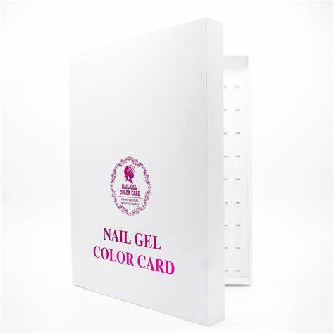 Nail Gel Color Card Book Chart Display 216 Slots 216 Tips