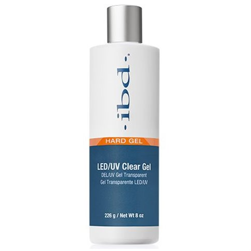 IBD LED/UV クリアジェル 226 g / 8 oz Clear Gel IBD Hard Gel LED/UV - Clear (226g/8oz) LARGE BOTTLE