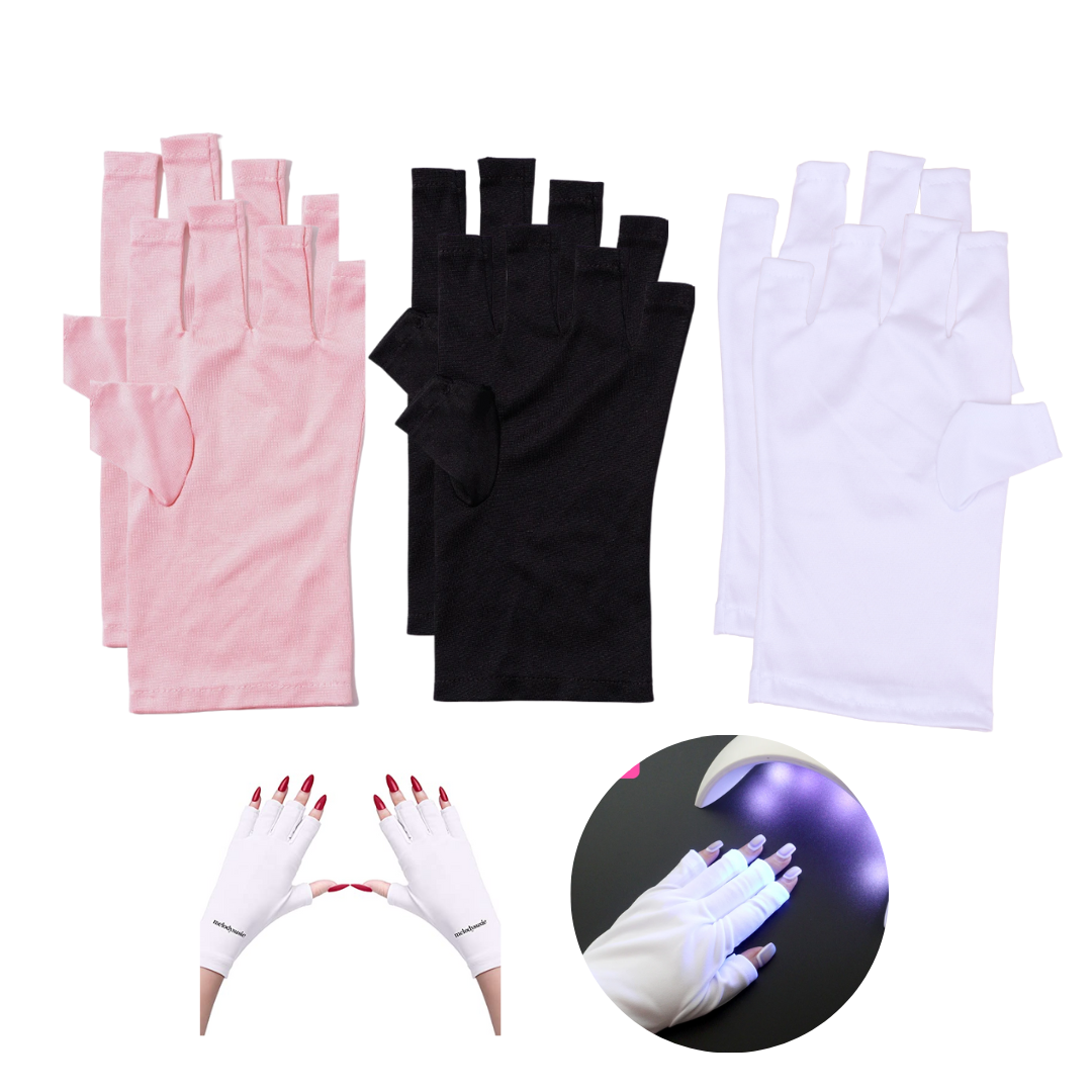 Fingerless UV Glove Protection For Manicure Gel Nail (1 pair) – Toronto  Nail & Beauty Supply